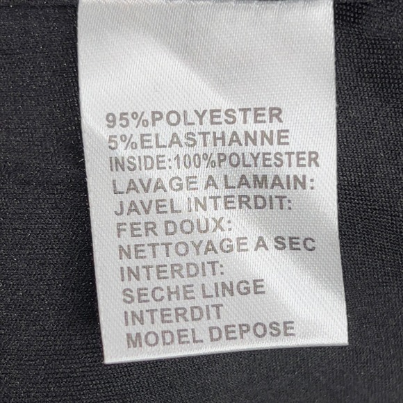 NWT NASTY GAL Small Cropped Strapless Seam Detail‎ Corset Black Top Summer - Picture 10 of 11